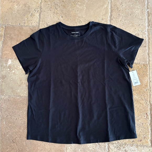Tommy John Tops - Tommy John Black Short Sleeve Tee